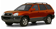 Коврики на Hyundai Santa Fe 1 пок. [SM] (2000-2006)