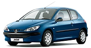 Коврики на Peugeot 206 (1998-2012) седан/хетчбек/універсал