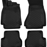 Килимки 3D в салон Audi A6 [C7] [4G2, 4GC] (2010-2018) універсал/Allroad, без перч. Ящика